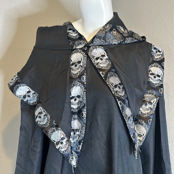Underwraps Skull Master Crypt Keeper Grim Death Adult Halloween Costume … - Picture 3 of 10